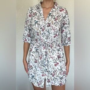 H&M button-down floral dress​